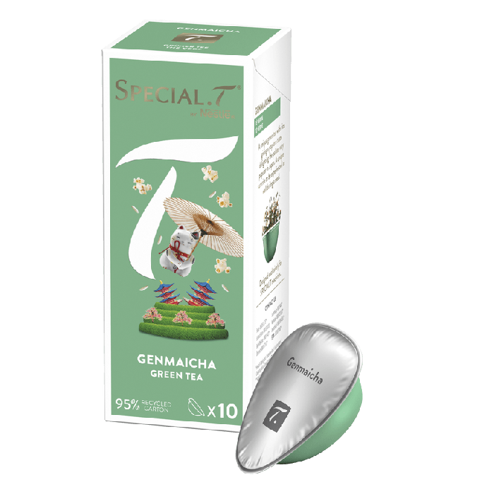 Genmaicha Gruner Teekapseln Special T By Nestle